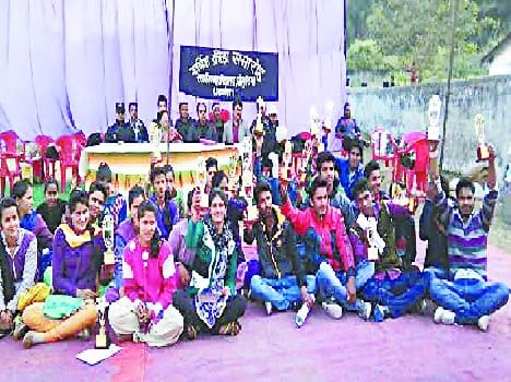 Rakesh and Jamuna champion in sports competition